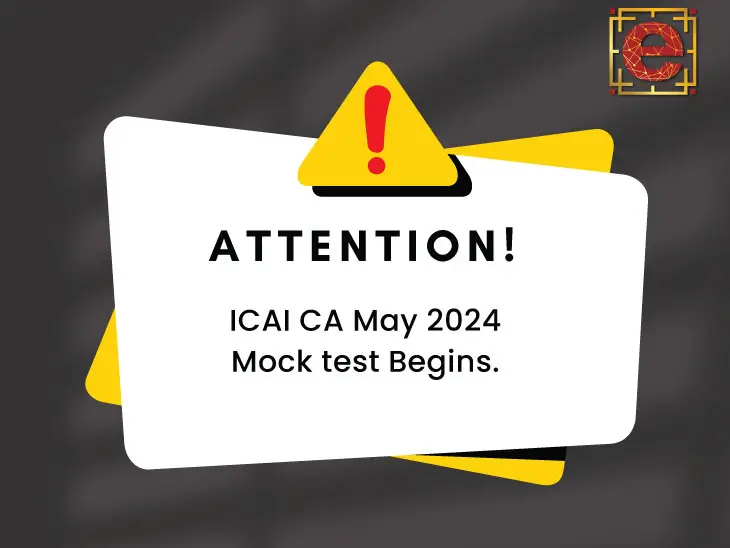 ICAI CA Mock test