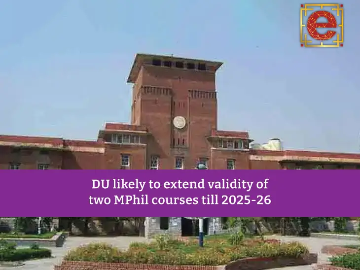 DU MPhil courses