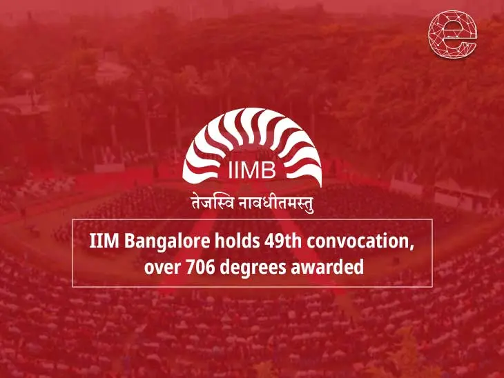 IIM Bangalore convocation 2024