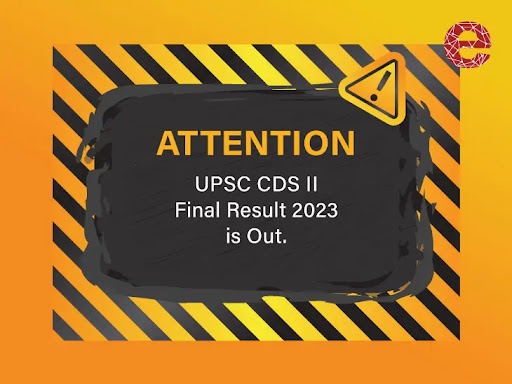 UPSC CDS Final Result