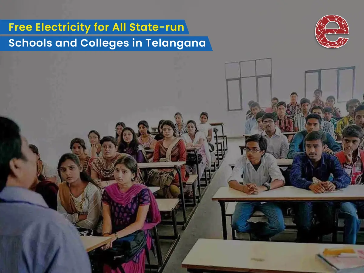 Telangana govt provide free electricity to institutions